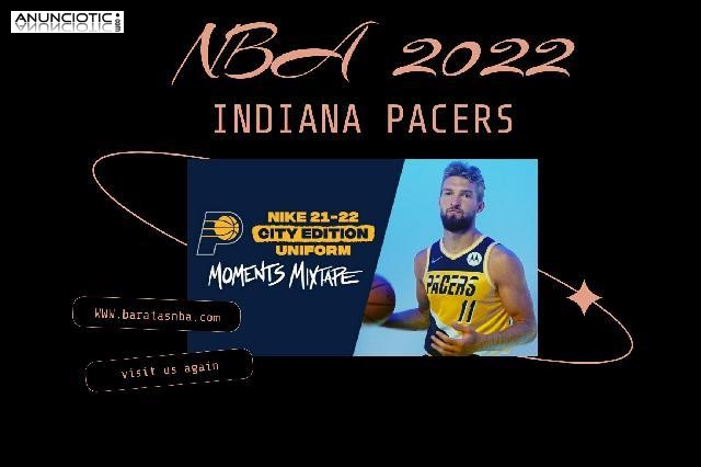 NO 11 Domantas Sabonis Camiseta Indiana Pacers Ciudad Azul 2021-22