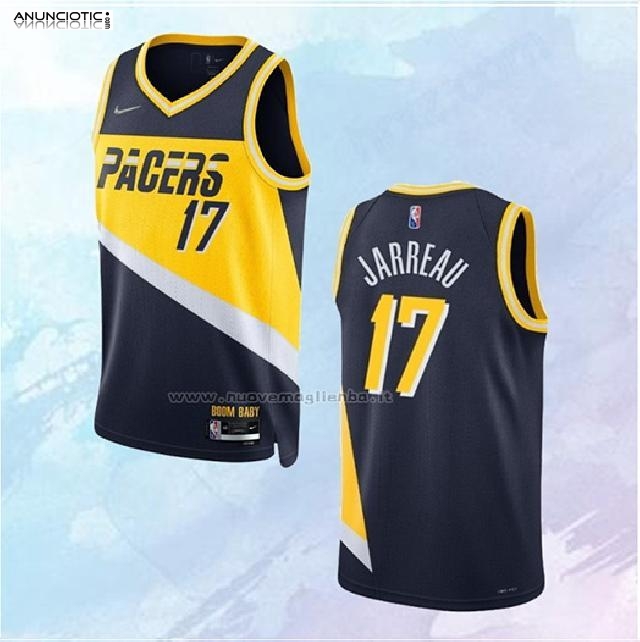 Camiseta Indiana Pacers Ciudad Azul 2021-22