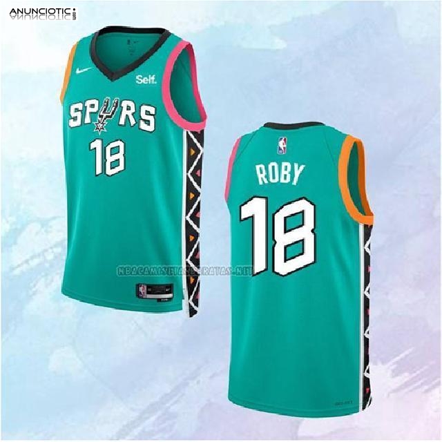 NO 4 Scottie Barnes Camiseta Toronto Raptors Icon Rojo 2022-23