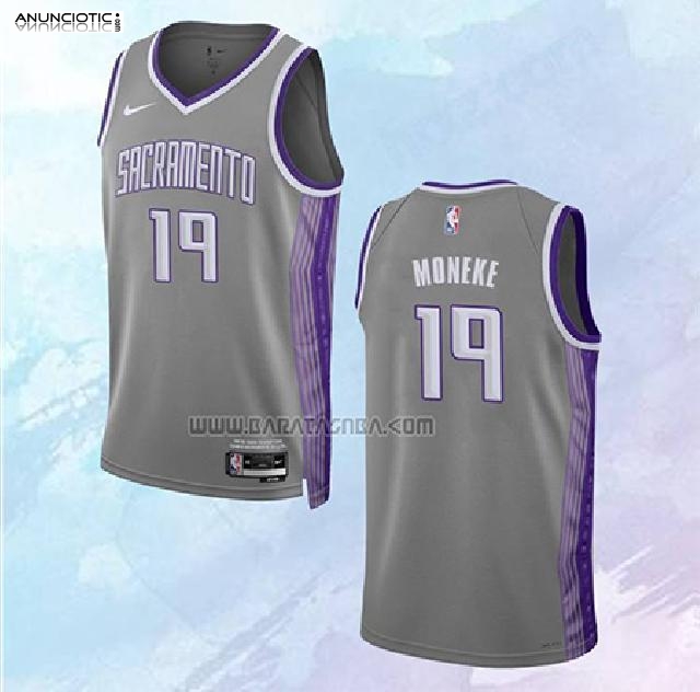 Camiseta Sacramento Kings Ciudad Gris 2022-23