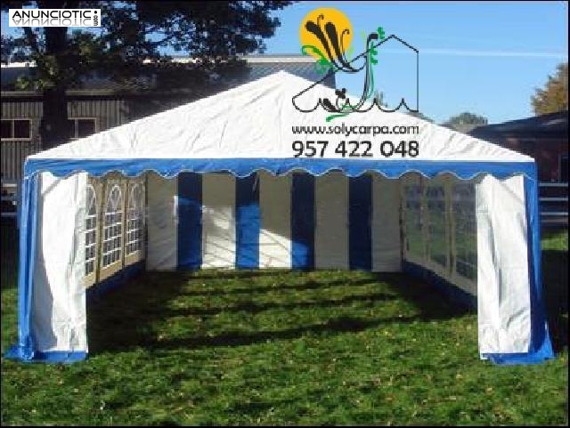 Venta de carpas baratas 5x8m