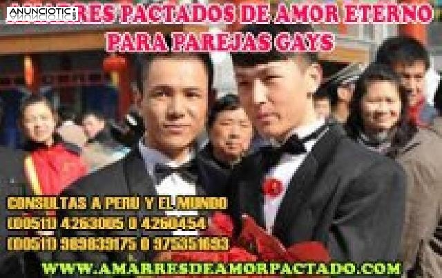 AMARRES GAYS LESBICOS Y HETEROSEXUALES PACTADOS DON LINO EL MEJOR BRUJO 