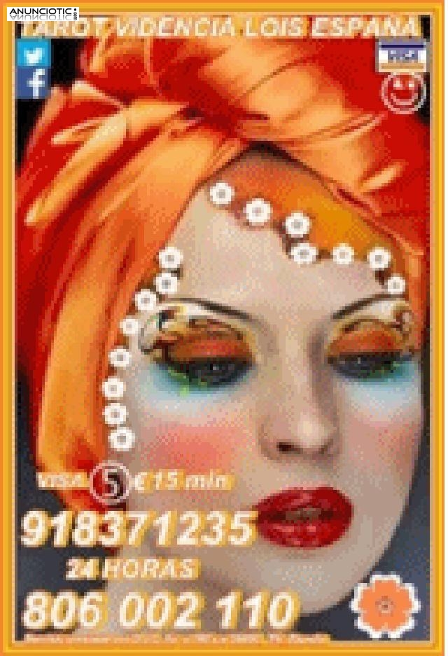 Tarot economico Lois Visa 918 371 235 desde 5 15mtos, las 24 hor