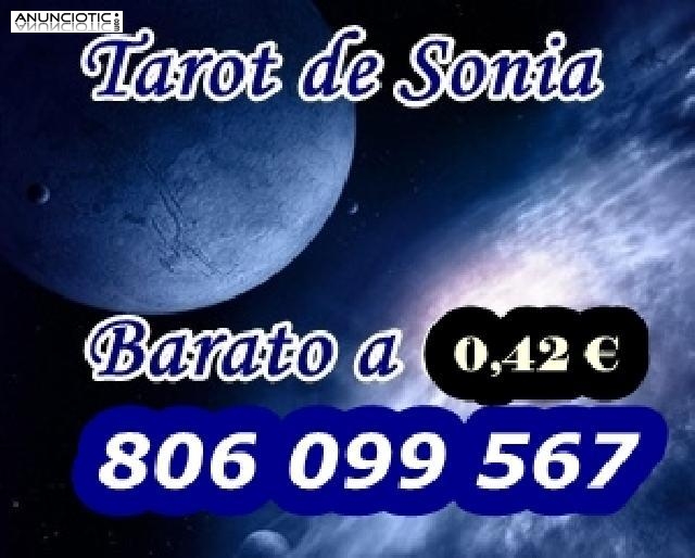 Tarot mas Barato a 0,42/min. de Sonia. 806 099 567.