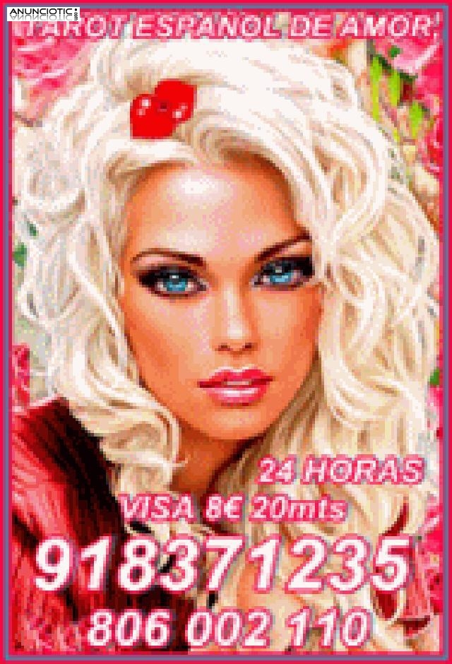 Oferta tarot  Amor  5 15 min, 918 371 235 online  de España