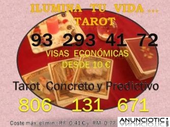 Tarot Visa Economica 93 293 41 72 a 10 Euros