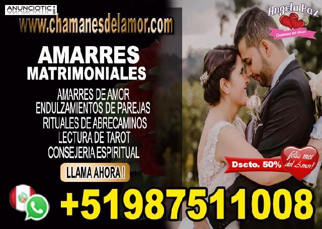 AMARRES MATRIMONIALES ANGELA PAZ +51987511008 peru