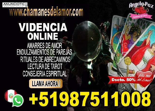 VIDENCIA ONLINE ANGELA PAZ +51987511008 chile