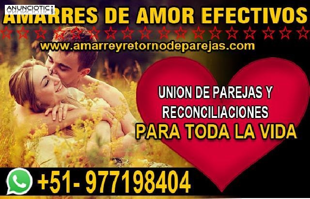 Experto en unir parejas te regresa al ser amado