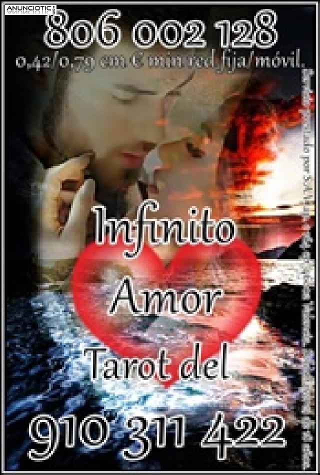 ESPECIALISTAS EN TAROT DEL AMOR  VIDENTES VISA 4EUR 910311422 