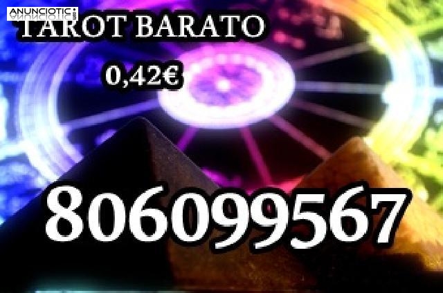 806 099 567. Tarot muy barato a 0,42. Gloria Videntes.