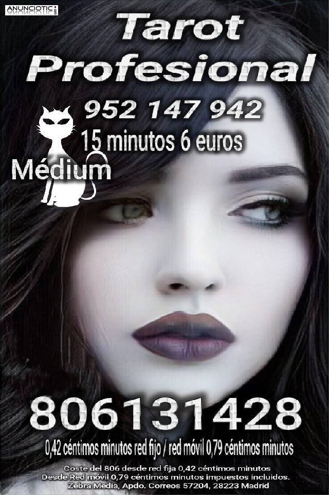 Tarot y videncia profesional 15 minutos 6 euros 