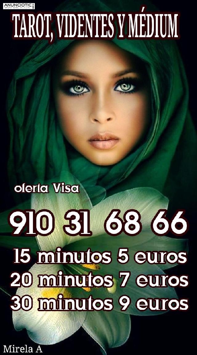 Lectura de tarot económica fiables 30 minutos 9 euros oferta visa 