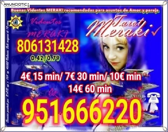 Consulta de tarot y videntes 30 minutos 7 euros MERAKI 