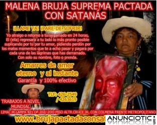 BRUJA MALENA COMPACTADA CON SATANAS 100%EFECTIVA EN AMARRES