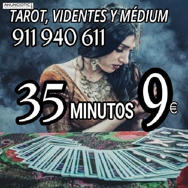 9 euros 35 minutos tarot+