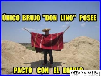 AMARRES ÚNICO BRUJO DON LINO / TIENE PACTO CON EL DIABLO EN EL PERU Y EL MUNDO