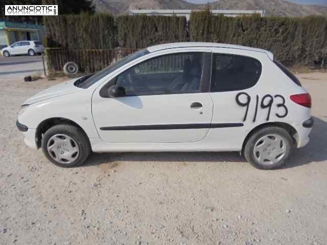 Despiece 9193 peugeot 206 berlina 2000