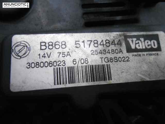 Alternador 3277294 2543480a fiat punto