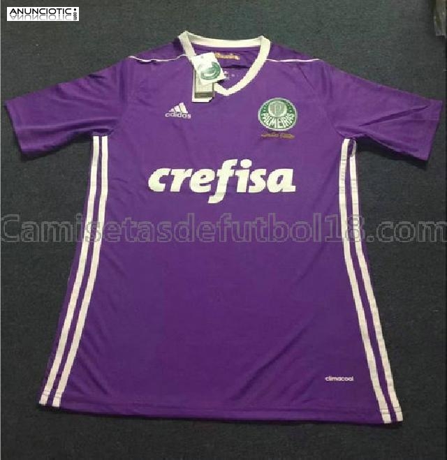 camiseta palmeiras 2017-2018 equipación portero