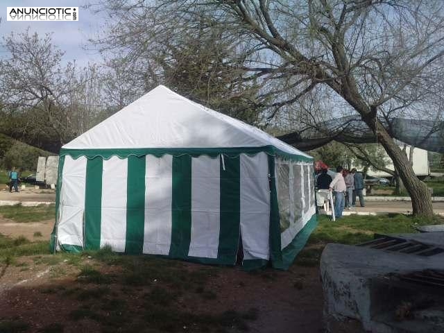 Carpa para fiestas 4x8