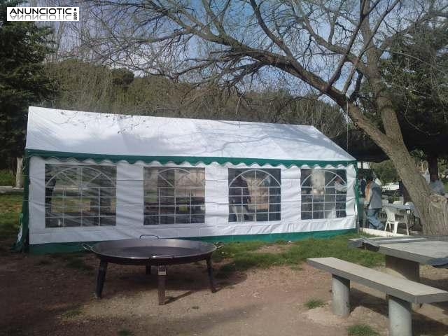 Carpa para fiestas 4x8