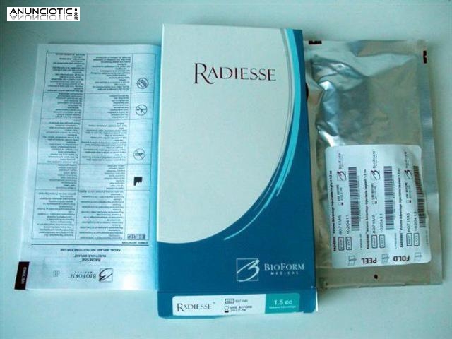 Comprar Juvederm, Radiesse, Restylane, Botox 100IU, Reloxin (Dysport) 500IU