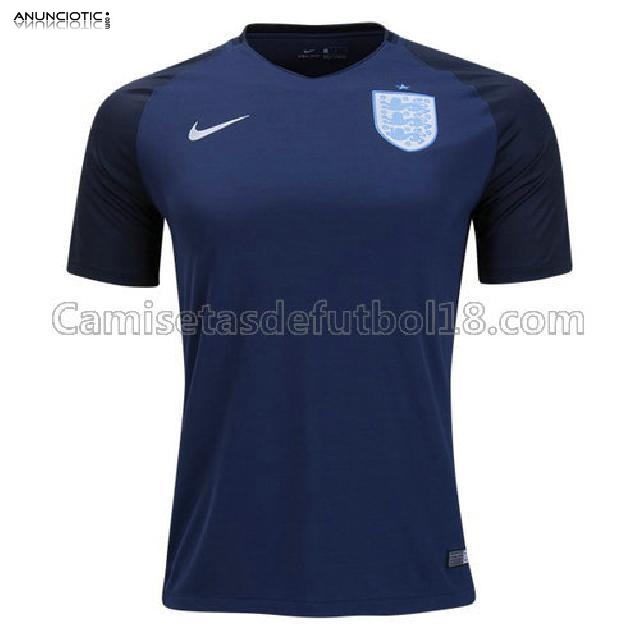 segunda equipación camiseta seleccion inglaterra 2017