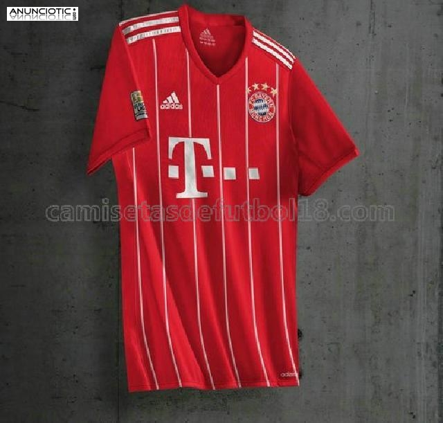 nueva primera equipación bayern de munich 2017/2018