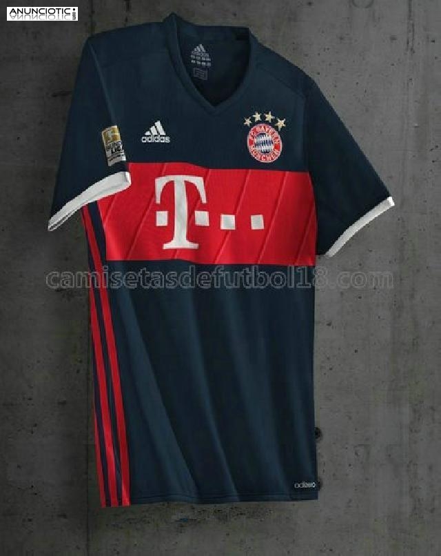 nueva primera equipación bayern de munich 2017/2018