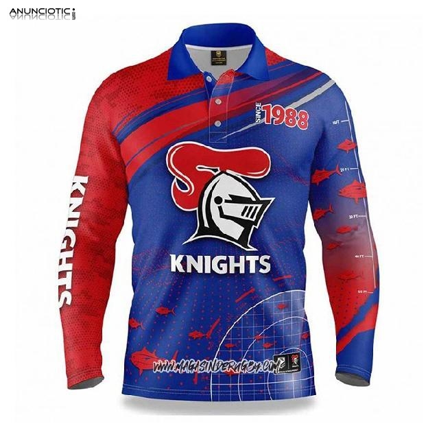 Maillot NRL Newcastle Knights Rugby 2022 Fish Finder