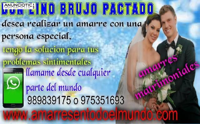 AMARRES MATRIMONIALES DE AMOR EFECTIVOS Y RÁPIDOS PERÚ LIMA-DON LINO