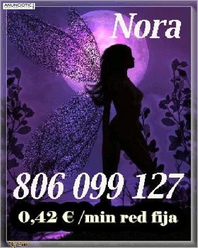Tarot bueno y económico de Nora: 806 099 127. 0.42/min . ,