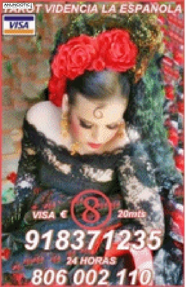 Tarot Visa LA ESPAÑOLA 918 371 235 desde 5 15 mtos, las 24 horas a su dis