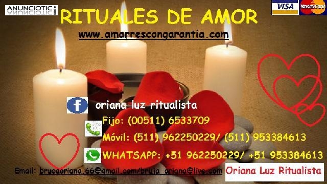 RITUALES DE AMOR CON ORIANA TAROT