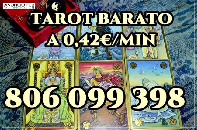 Tarot bueno y económico 0,42 euros/min. 806 099 398. Carmen.-