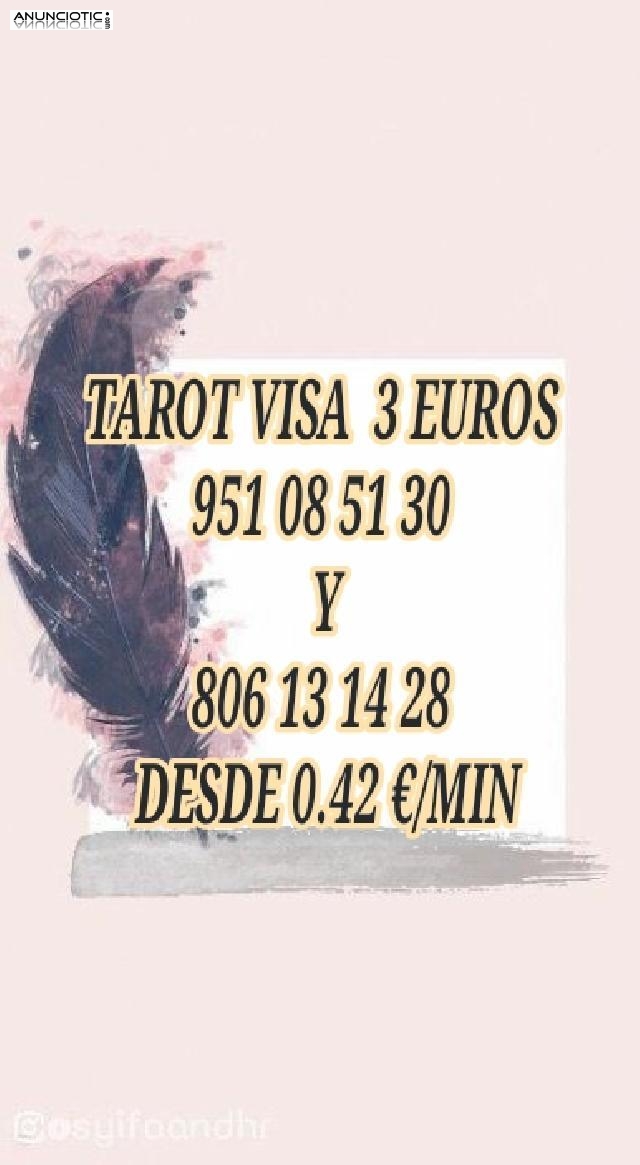 3 euros tarot y videntes 806 desde 0.42/min.