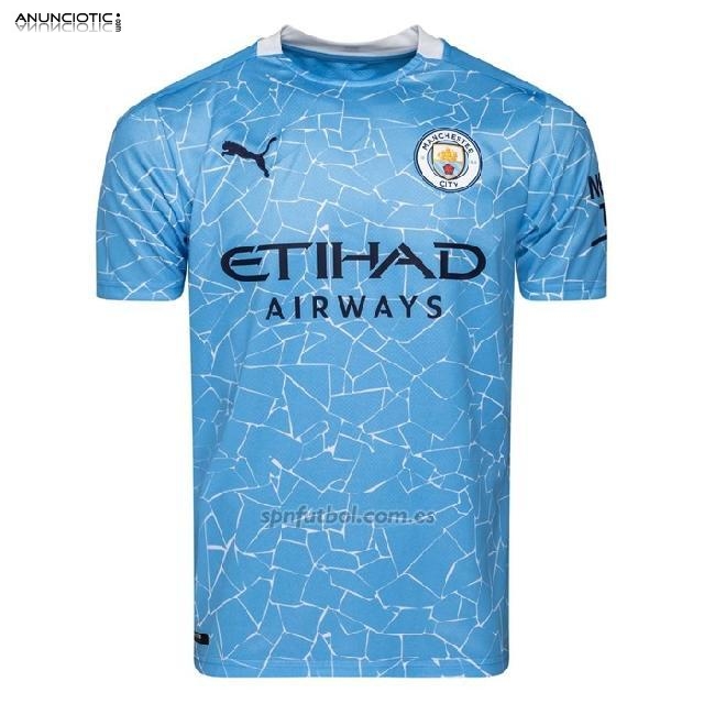 Camiseta Manchester City Primera 2020-2021