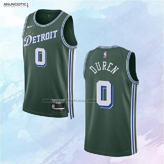 NO 0 Jalen Duren Camiseta Detroit Pistons