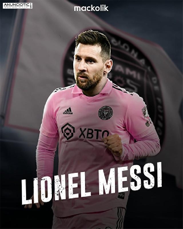 Camiseta Inter Miami Jugador Messi Primera 2023