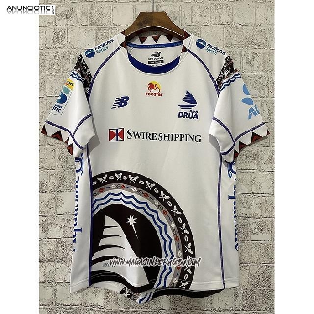 Maillot Fidji Rugby 2023 Blanc