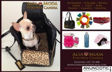 Alta Moda Europea Canina, ropa y accesorios para mascotas