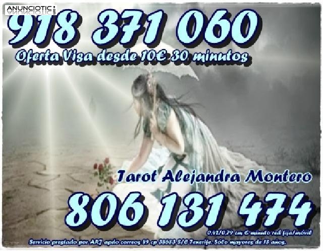 Tarot Alejandra Montero oferta visa 10  30 min. Tarot Baratos solo 0,42 cm