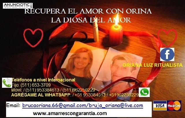 ORIANA LA DIOSA DEL AMOR VIDENTE GUIA ESPIRITUAL