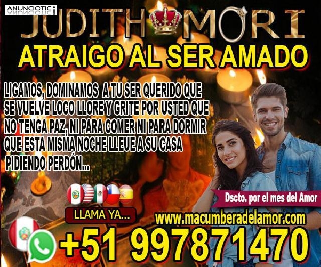 ATRAIGO AL SER AMADO JUDITH MORI +51997871470