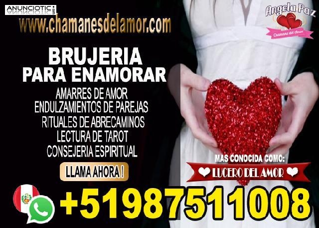 BRUJERÍA PARA ENAMORAR ANGELA PAZ +51987511008