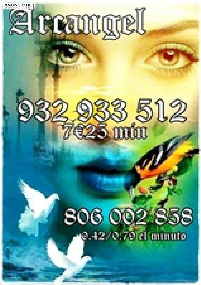 Tarot visa económico 5 euros 17 mtos. 806-131-072 solo 0,42cm  