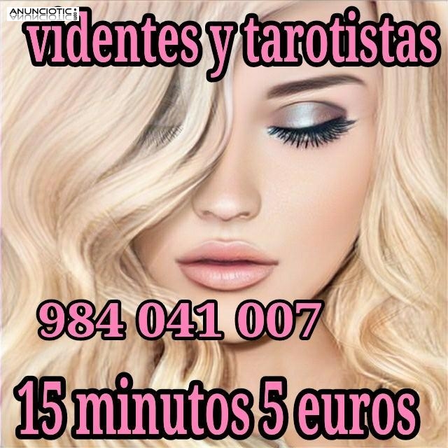 Videntes telefónico 15 minutos 5 euros 