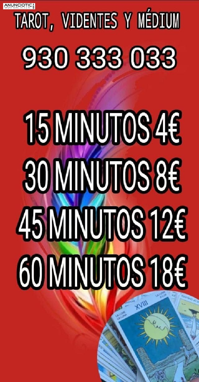 4 euros 15 minutos tarot ....