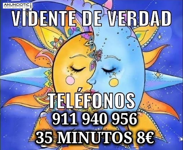 Tarotistas y videntes visa 35 min 9 euros 